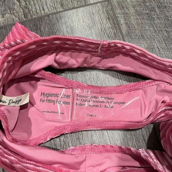 Dippin Daisys Pink High Cut Bikini Bottoms - Picture 6 of 11